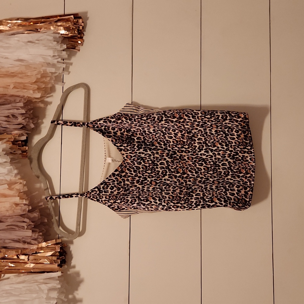 Boutique Dressy lepord Print Cami